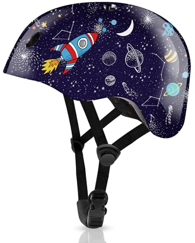 Vvinca Toddler Helmet for 1/2/3/4/5/6/7/8 Years Old, Kids Bike Helmets Ages 3-5/5-8, Kids Children Helmet for Youth Boys and Girls