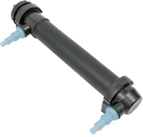 UVC-Klärgerät,Sterilisationslampe,Wasseraufbereiter Aquarium,Verhindern Sie Algenwachstum,Saubere Wasserqualität und Reduzieren Sie Fischkrankheiten (18W)