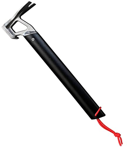 WHAMVOX Leichter Zelthammer Werkzeug und Edelstahlkopf mit Aluminiumgriff Robust und Einfach zu Tragen für Camping und Outdoor für Sommerstimmung