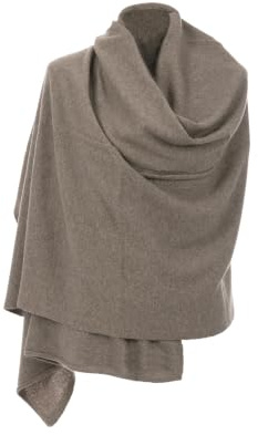 MAPIMANIA - Châle hiver unisexe en cachemire et laine 190x70, style chic Made in Italy