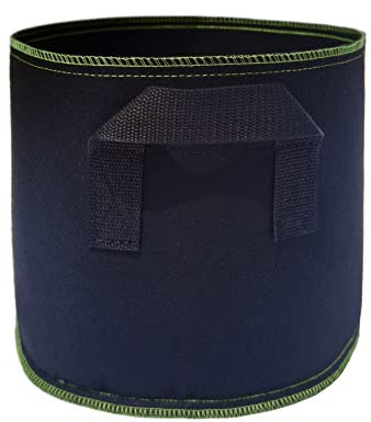 FairyPeach Sac de Plantation 26.49L, Non Tissé Bac Géotextile Respirant 5Pcs, Sac de Culture Pomme de Terre avec Poignées, Pots de Fleurs,Plante,Tomate,Jardinieres Exterieur Terrasse Balcon Potager