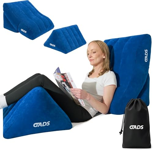 Ensemble de Coussins Gonflables, Cale de Lit Jambes, Voyage et Repos au Lit