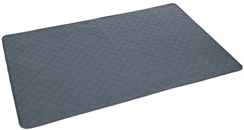 Kerbl Pet waschbare Urinunterlage für Haustiere | Grau, 115 × 75 cm, waschbare Mesh-Unterlage für Hunde, Welpen und Katzen