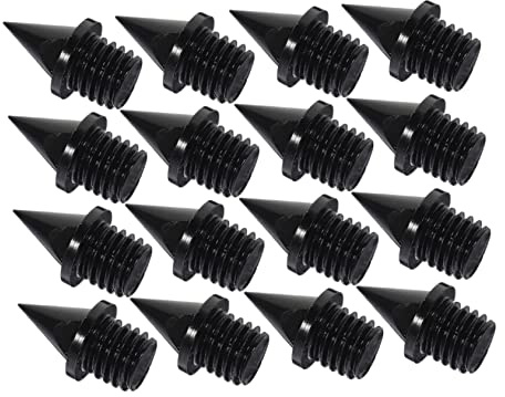 Toddmomy Clavos Metálicos para Zapatillas de Atletismo de Pista, 16 Piezas, Resistentes, para Hombre, Uso en Competición y Entrenamiento al Aire Libre