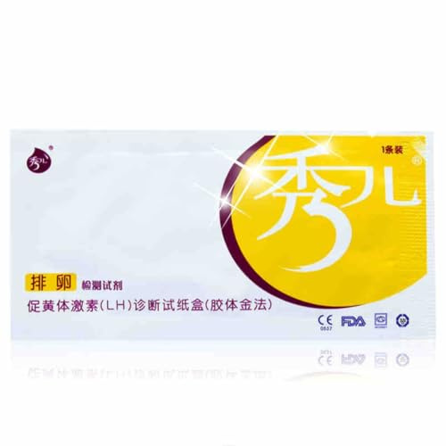 OUNONA Strisce di Test per Ovulazione 10 Pezzi/Confezione Precisione Alta Strumento Professionale Donna