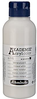 Schmincke AKADEMIE Acryl color Mineralweiß 250 ml, 23 115 027