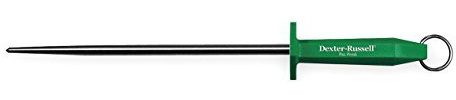 Sharpening Steel, SS, Smooth, 10 In, Green
