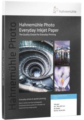 Hahnem?hle Photo Luster Papier, 260 g/m?, DIN A4, 210 x 297 mm, hellwei?, Fotopapier