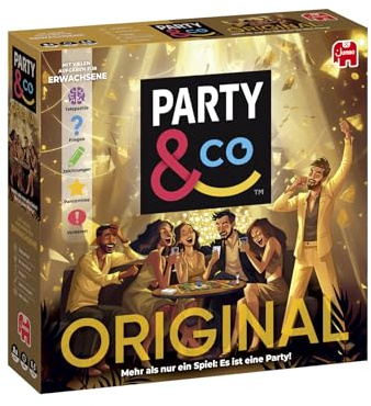 PARTY & CO. Original - Brettspiel für Erwachsene, Multitest | Witzig und Teamorientiert, ideal für Partys, ab 14 Jahren, Brettspiele für Erwachsene von Party und Co.