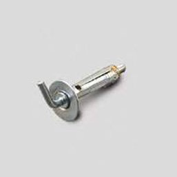 acquastilla 101741 Dübel aus Eisen M4 mit Haken kurz