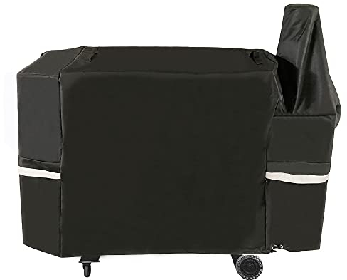 Grill Cover for Pit Boss Austin XL/Rancher XL 1000S, 1000SC, 1000SQ, 1000SC2, 1100 Pro, 1000/1100/1150/1500 Series, Z Grill 1000 Series Wood Pellet Smoker Grills, 600D Heavy Duty Waterproof BBQ Cover