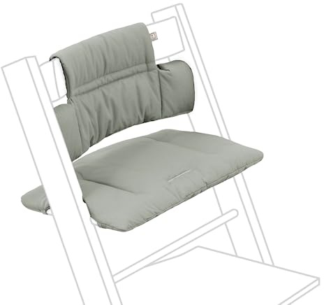 Stokke Tripp Trapp Cuscino Classic,Glacier Green - Da aggiungere alla sedia e al seggiolone Tripp Trapp per Supporto e Comfort - Lavabile in lavatrice - Per tutte le Sedie Tripp Trapp,0.19 kilograms