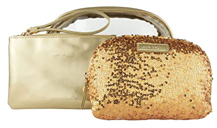 Laura Biagiotti Pochette Donna, Set 3 Pezzi Beauty Case da Viaggio Impermeabile, Borsa Make Up e Cosmetici Con Scatola