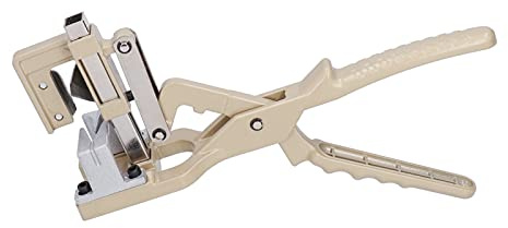 V Cut Gartenveredelungswerkzeug Gartenschere Veredelungsschere Tragbare Veredelungsmaschine aus Aluminiumlegierung mit Rutschfestem Griff für Obstbäume, Blumen und Zweige, Veredelung von Sämlingen