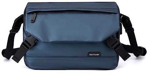 FANDARE Ultraleggero Borsa a tracolla Uomo Borsa a spalla Borsello Borse Messenger Borsa Lavoro Uomo Borsa per Ufficio Università Insegnanti Quotidiano Viaggio Borselli Blu scuro