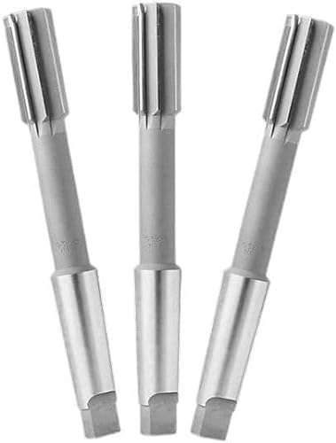 Reibahlen, 12–50 mm HSS-Kegelschaft, Schnellarbeitsstahl 6542, Maschinenreibahlendurchmesser, weißer Stahl, H7, hochpräzise Reibahle (Farbe: D50 x 40 mm Klingenlänge 6542) ( Color : D26x30mm Blade Len