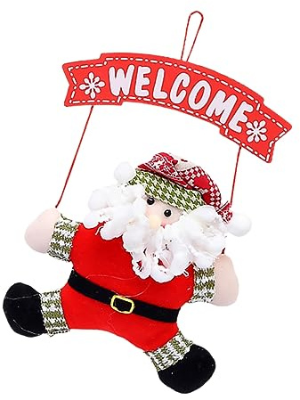 RORPOIR Hängeornament Für Tür Weihnachtsdekor Anhänger Hängendes Dekor Weihnachtsschmuck Türdekoration Hänge-Design Schmuck Für Fenster Schrank