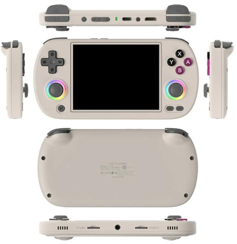 ExploTex RG40XX H Retro-Handheld Spielkonsole, 4,0-Zoll-IPS-Bildschirm Tragbare Handheld-Spielkonsole (64 GB/4800+ Spiele)