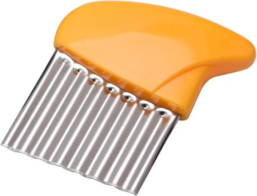 Cortador ondulado de verduras, cortador de patatas y zanahorias de acero inoxidable 2024, cortador de patatas fritas, utensilio de cocina para el hogar, cocina, camping, mandolinas y rebanadores