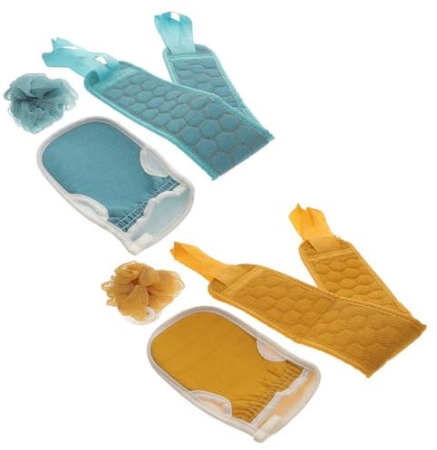 OATIPHO 2sets Asciugamano da Bagno Palline da Bagno Morbide Palline Schiumogene per Doccia di Asciugamani per Pulizia Articoli da Compatto e Leggero