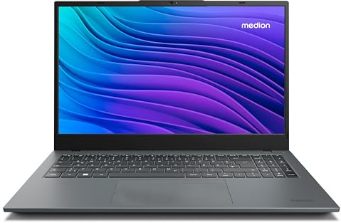 MEDION Portátil E15443, 15,6 Full-HD, Intel® Core™ Ultra 7 155H, 16 GB RAM, 1000 GB SSD, ARC™ GPU, Windows 11 Home, Aluminio