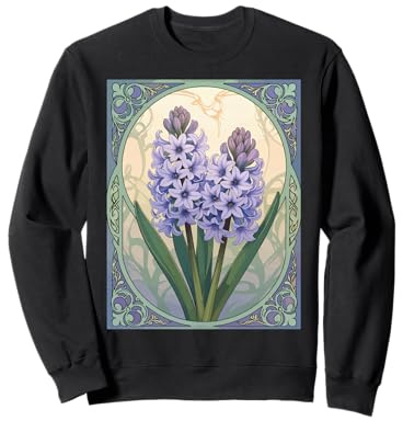 Sonbol Bloom Jacinto Lila de Nowruz Sudadera