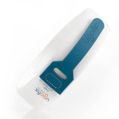Ugo Fix-Kathetergurt (x5) – Katheter Befestigungsgurt/Katheterhalter mit rutschfestem und allergiefreiem Silikongriff und gratis Wäschesack (Extra Lang (5er Pack))