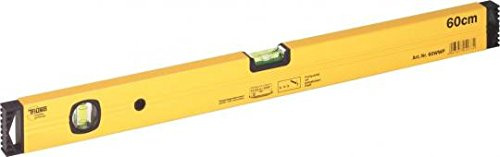 TRIUSO - Wasserwaage 80cm mit gehobelter Meßfläch