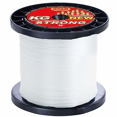 WFT 0,25mm 39kg Strong Trans - 1000m geflochtene Angelschnur, Schnur zum Raubfischangeln, Geflechtschnur