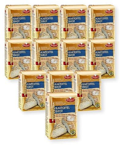BIELMEIER 12 KG KÜCHENMEISTER Brotbackmischung Kartoffelbrot a 1 KG Frießinger Mühle