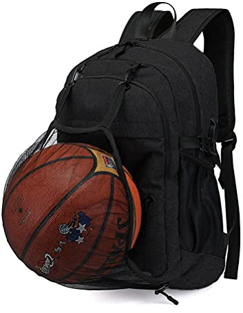 Fotbollsväska, ungdom, fotbollsryggsäck, gymväska, dragsko, ryggsäck, fotboll och väskor, basket, volleyboll, baseboll med boll-nätväska, sportväska, barn pojkar