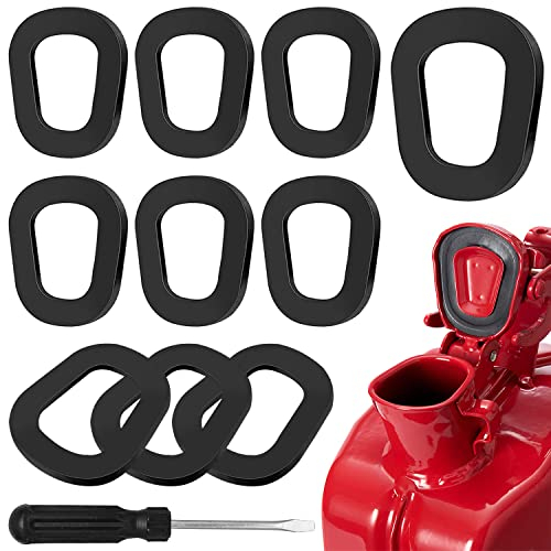 Dichtung Metallkanister Ersatzdichtung Kraftstoffkanister Dichtung Metall Ersatzdichtung für Benzinkanister Kraftstoffkanister 5, 10, 20 L - 12 Stück