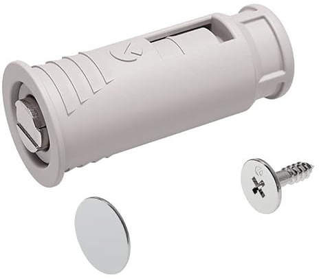 cyclingcolors Cierres Magnéticos Blanco para Muebles, Puertas, Armarios, Cajones Pestillos Bisagra Magnética Cocina y Hogar