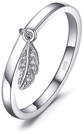 JewelryPalace Verlobungsring Eheringe Ring Silber 925 Damen, Zirkonia Silberringe Trauringe Damenring Vorsteckring Hochzeitsringe Memoirering Ewigkeitsring Band Ringe Set, Damen Schmuck 62