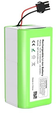 YAXRO Batería Recargable de Iones de Litio de 14,4 V y 3100 mAh Compatible con Cecotec Conga 990 995 1090 Compatible con Ecovacs Deebot N79S N79 Eufy RoboVac 11 11S