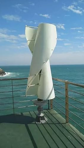 KX-ENERGIE Windkraftanlagen 2000W Windkraft Generator Vertikale Achse Permanent Windturbine 48V Windgenerator Mit Laderegler