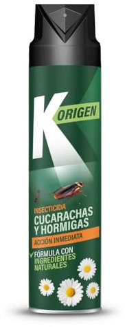 K-ORIGEN - Insecticida Volador Spray | Protección Natural y Eficaz | Contra Moscas y Mosquitos | Aerosol de 600 ml