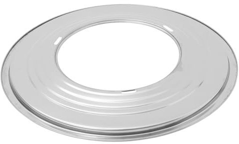 PRETYZOOM Stainless Steel Steamer Ring for 7-11.5 Inch Bamboo Steamer Basket Kitchen Tool for Steaming Food Stable Structure Easy to Use Accessory
