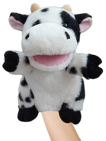 Tierhandpuppen Kinder Farm Wildlife Tierpuppen Spielzeug Kuscheltiere Fingerpuppen Plüschtier Stofftierpuppe Tierhandpuppen Plüschtier Handspielpuppe für Geschichtenerzählen Unterrichten