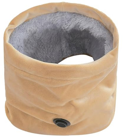 Seidenschal für Damen, Leopardenmuster, winddicht, Knöpfe, Kreis, Loop-Schal, Seidenhalstücher, khaki, A