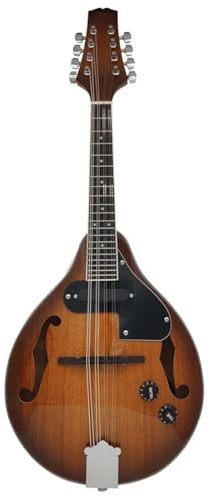 Professionell Mandoline Instrument Professioneller Anfänger-Leistungstyp Für Mandoline Mit Acht Saiten Und Elektrischer Mandoline(C)