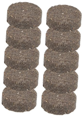 WHAMVOX 30pcs Charcoal Wood Blocks Fire Starter Cubes for Outdoor Camping Bbq Grill Kindling Fire Starting Tools