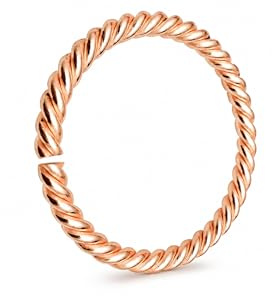 LIU JUN Pulsera tensor de cobre, brazalete tensor de cobre sólido, hecho a mano, para mujeres y hombres, joyería de salud, L, Cobre, No es una piedra preciosa
