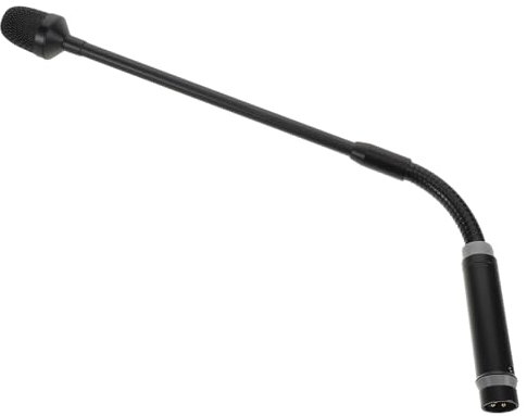 ifundom Microphone Col De Cygne Dynamique Xlr Broches Flexible Métal Pour Dj Scène Conférence Barre Compatible Avec Mixeurs Audio