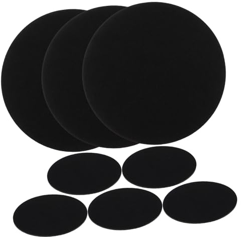 SOIMISS 8pièces Dessous De Verre Feutre Absorbant Anti-dérapant pour Tasse Et Pot De Fleurs Lot pour Maison Jardin