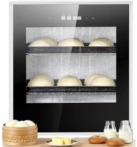 Camera di Lievitazione Professionale 40L, Acciaio Inox, Controllo Digitale, Per Panifici, Ristoranti, Pizzerie e Produzione Artigianale
