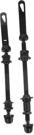 ibasenice Schnellspanner Set Fahrrad Hohlachse Vorderrad Hinterrad aus Langlebiger Legierung Robustes Schnellspannachse Ersatzteil für Mountainbike Rennrad Praktisches Fahrradteile Zubehör