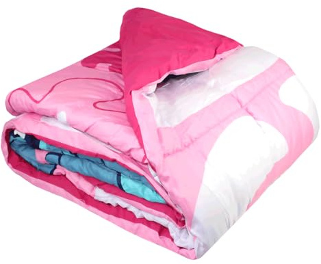 Acomoda Textil - Edredón Nórdico Infantil Suave y Cálido Ideal para Cama 90 o 105. Relleno Acolchado Estampado Ligero y Transpirable de Fácil Lavado. (Modelo C, 105 cm)