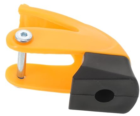 ibasenice Inline Roller Skate Heel Brake Replacement Pad Yellow Black Heavy Duty Brake Stopper for Adult Outdoor Inline Skates Roller Skating Accessories