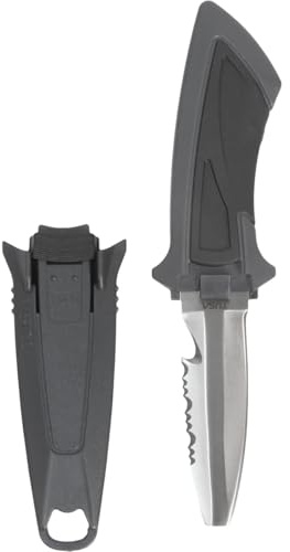 TUSA FK-11 Mini Dive Knife, Blunt Tip, Black
